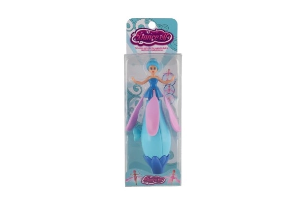 Latająca wróżka lalka plastikowa 17 cm w pudełku 8x24x6cm