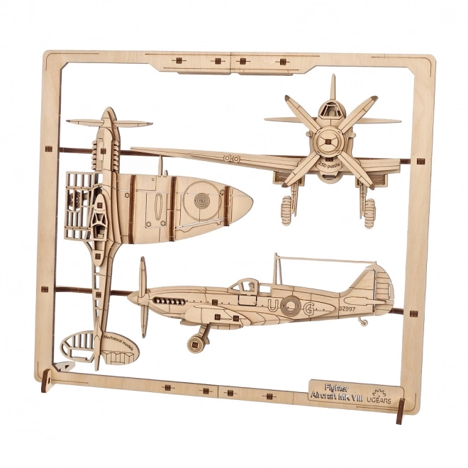 Ugears drewniane mechaniczne puzzle Myśliwiec