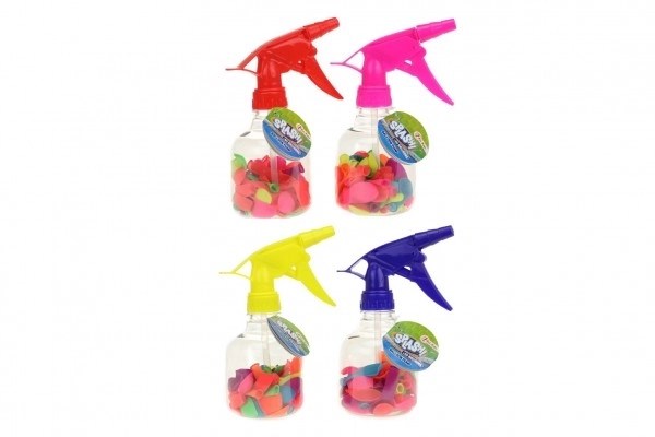 Pompka do wodnych bomb + bomby 50 szt. plastik 17cm 4 kolory