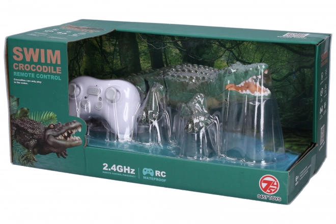 Krokodyl RC na zdalne sterowanie 35 cm
