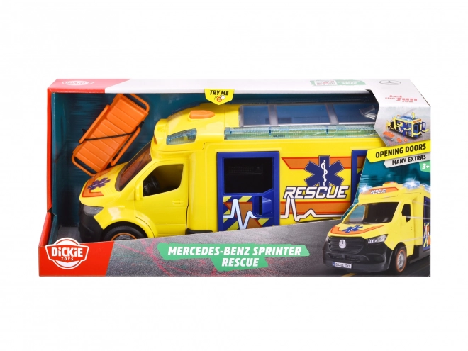 ratowniczy pojazd Dickie Toys Mercedes-Benz Sprinter