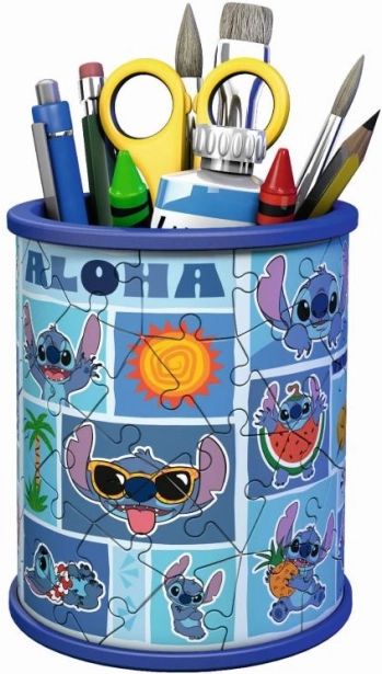 Organizer na długopisy DISNEY Stitch – plastikowe puzzle