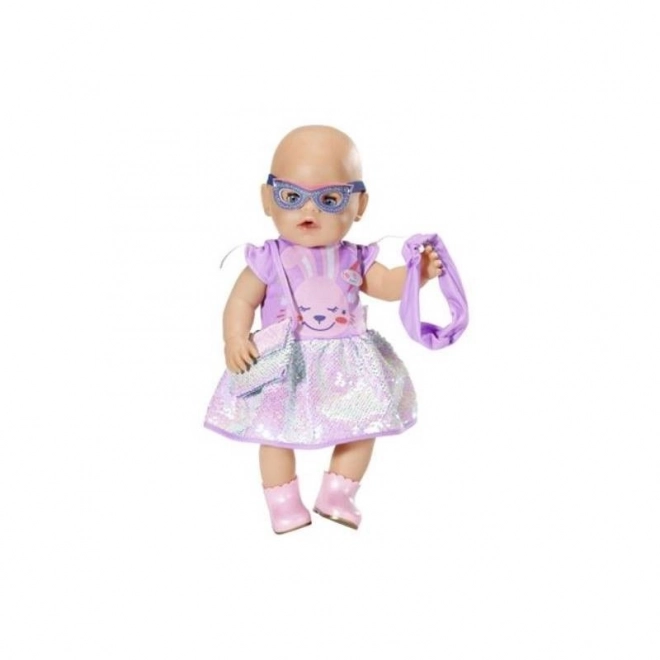 BABY born Zestaw z sukienką Deluxe Edycja Urodzinowa, 43 cm