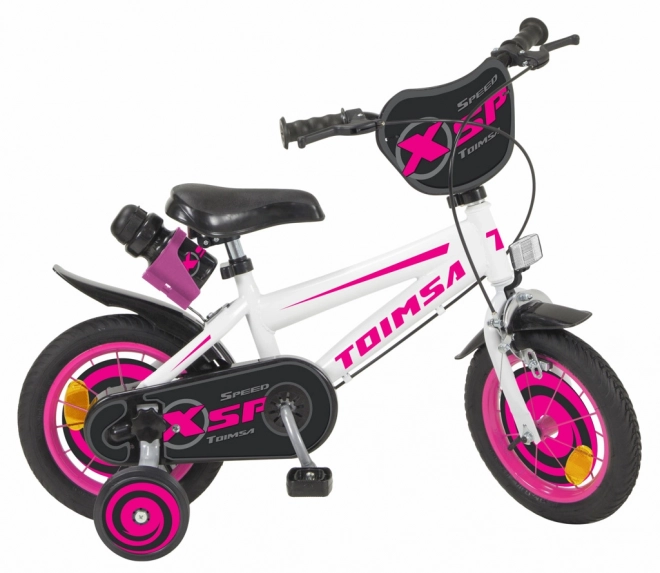Dziecięcy rower Toimsa XSP biały/czarny 12