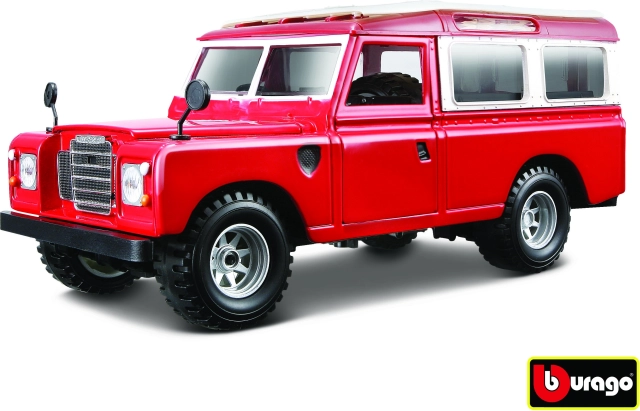 Land Rover Czerwony Bburago 1:24