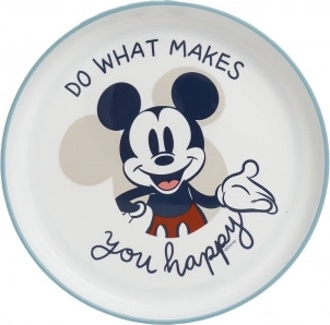 Dziecięcy antypoślizgowy talerz Mickey