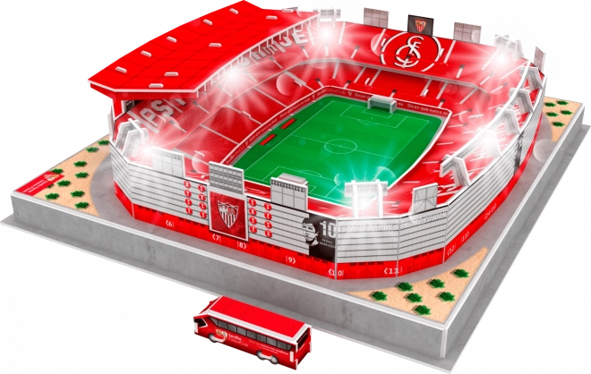 Świecąca układanka 3D stadion Ramón Sánchez-Pizjuán - FC Sevilla