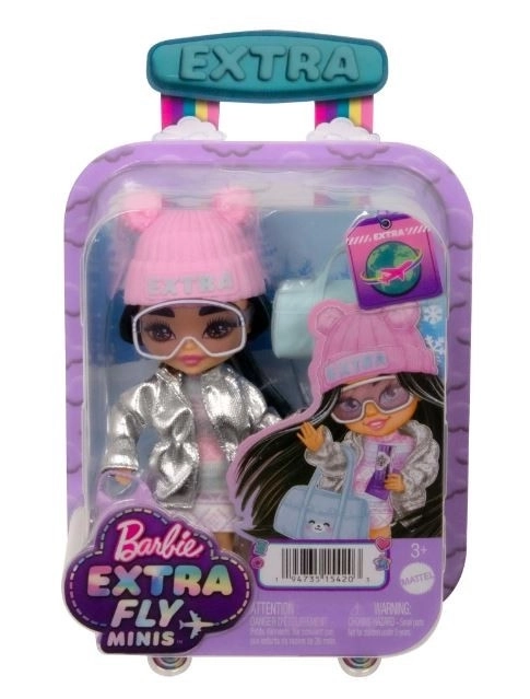 Lalka Barbie Extra Fly Minis w zimowej stylizacji