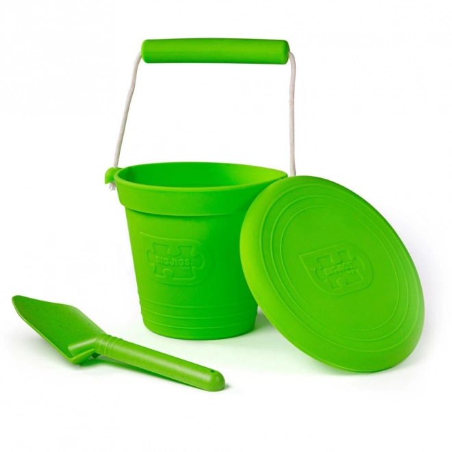 Bigjigs Toys Eko łopatka zielona Meadow