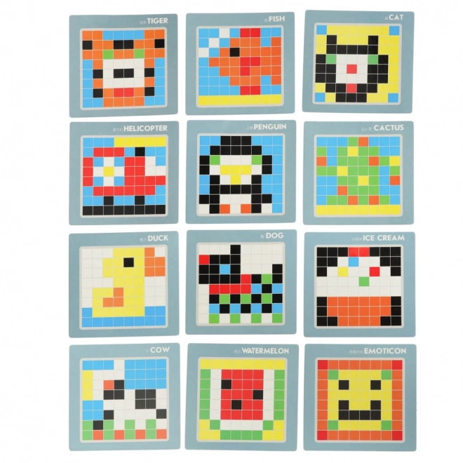 Kreatywne logiczne puzzle mozaika 175 elementów