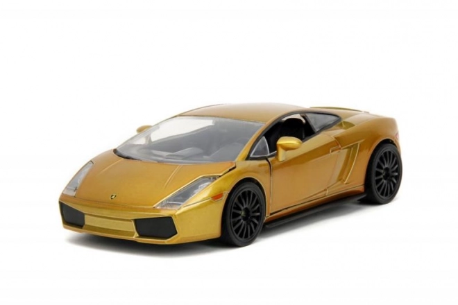Metalowy model samochodu Szybcy i Wściekli Lamborghini Gallardo 1:24