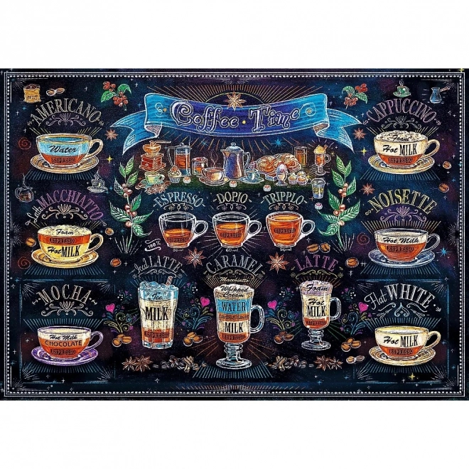 Puzzle 500 elementów Czas na kawę