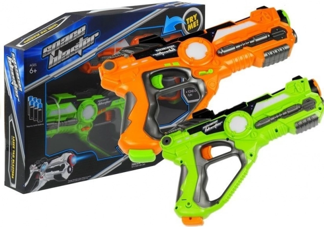 Zestaw Pistoletów do Paintballu Laserowego