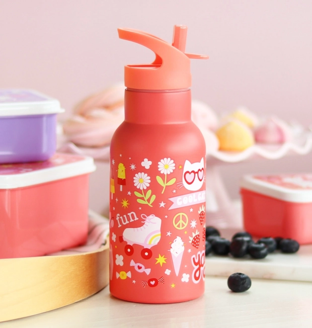 A Little Lovely Company Butelka ze stali nierdzewnej 500 ml