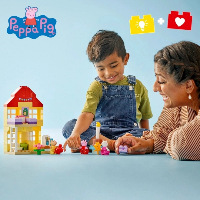 LEGO DUPLO 10433 Świnka Peppa i dom urodzinowy