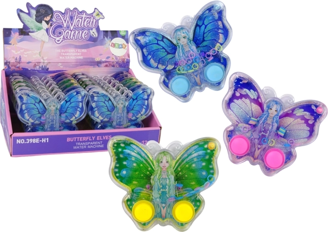 Wodna kieszonkowa gra motyl – 3 kolory