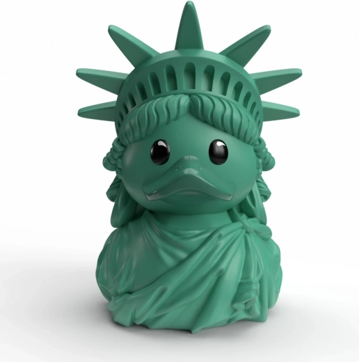 Ikoniczny design Statuy Wolności w mini wydaniu