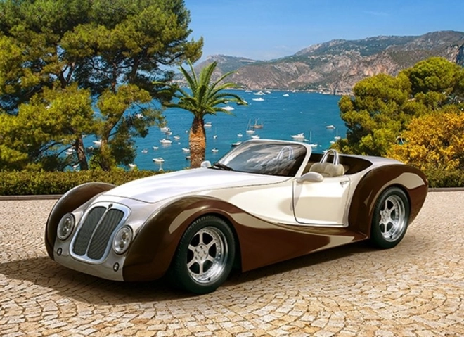 Puzzle 260 elementów Roadster na Riwierze