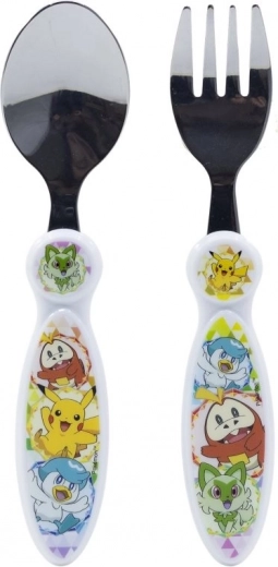 Dziecięce sztućce POKÉMON – łyżeczka i widelec