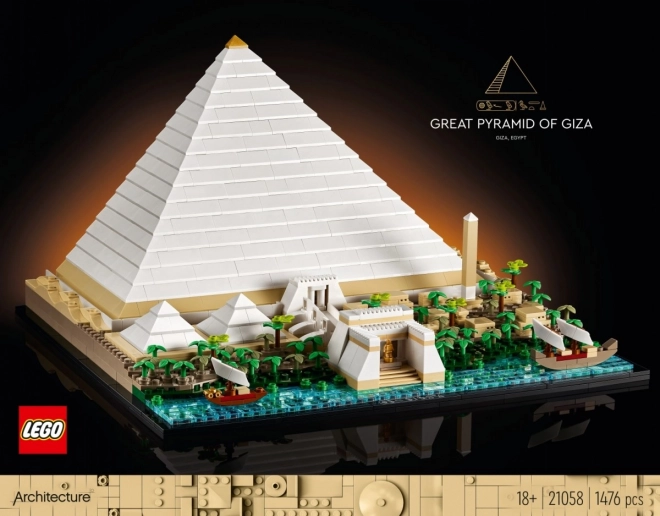 Lego Architecture piramida Cheopsa