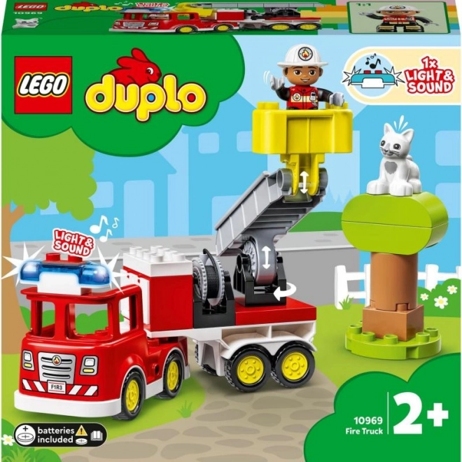 LEGO® DUPLO® 10969 Wóz strażacki
