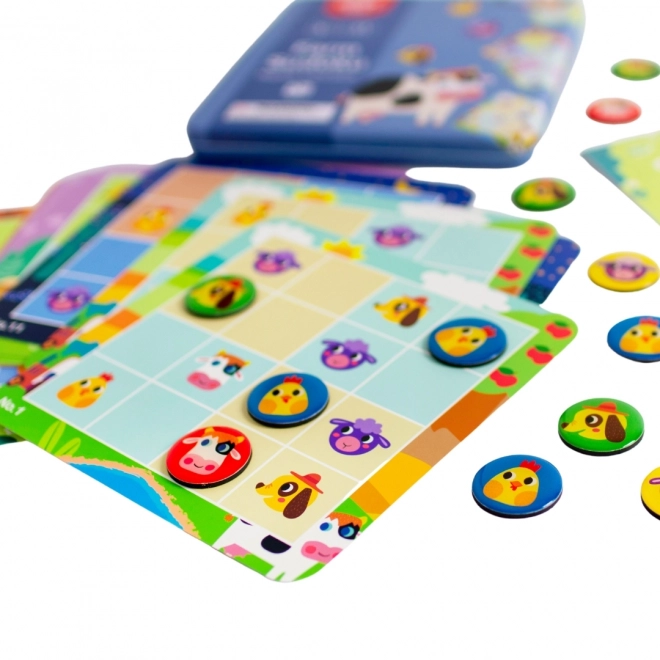 Dziecięce sudoku farma od Tooky Toy