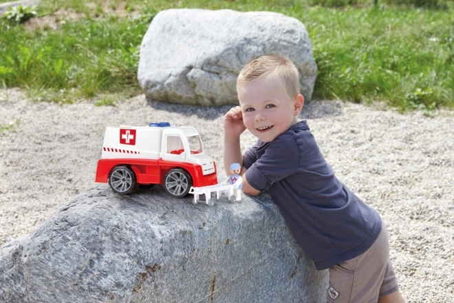 Sanitka Auto Truxx dla dzieci z figurką