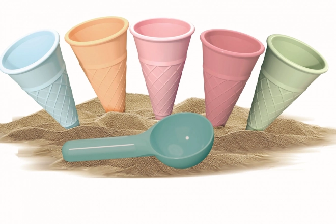 Foremki do piasku Lody