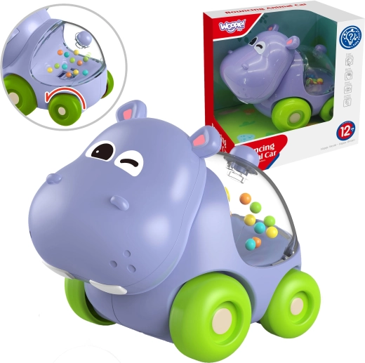 Woopie Auto Grzechotka Hipopotam