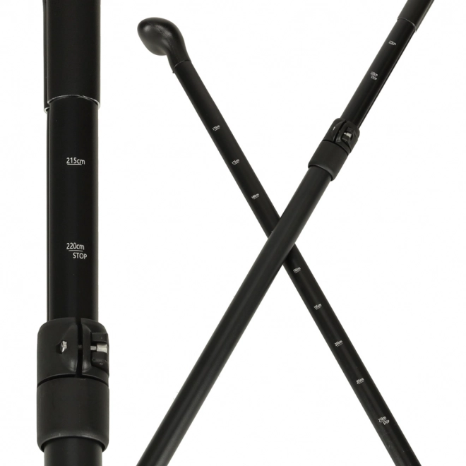 Składane aluminiowe wiosło kajakowe SUP 2w1, regulowane 175 - 220 cm