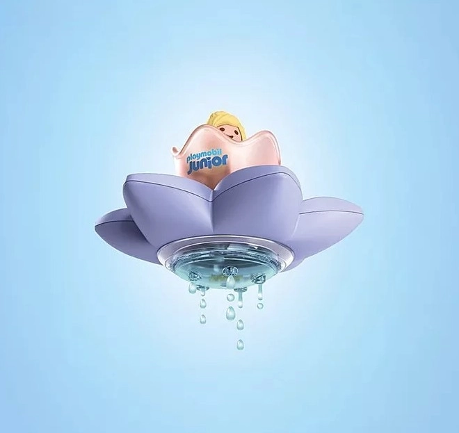 Zestaw z figurką JUNIOR & Disney: Dzwoneczek i magiczny pływający kwiat