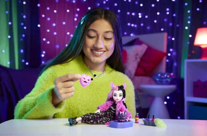 Lalka Monster High Creepover Party - Draculaura