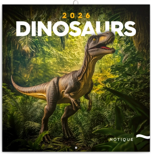 Kalendarz notatkowy Dinozaury 2026