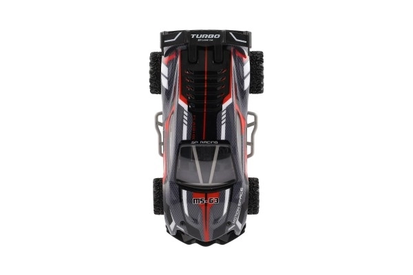 RC sportowy samochód 2,4GHz szaro-turkusowy 20cm – Szaro-czerwony