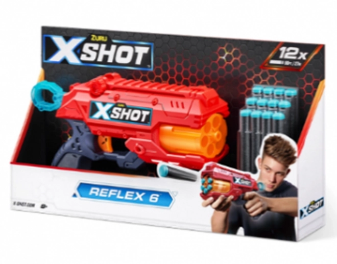 Pistole X-Shot Reflex 6 (12 strzałek)