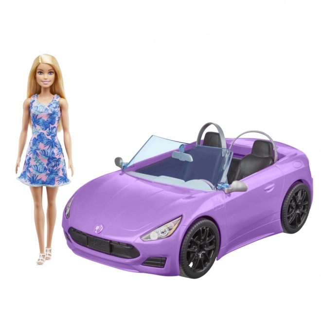 Barbie kabriolet i lalka