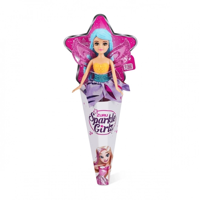 Panenka Sparklez Girlz mniejsza w rożku