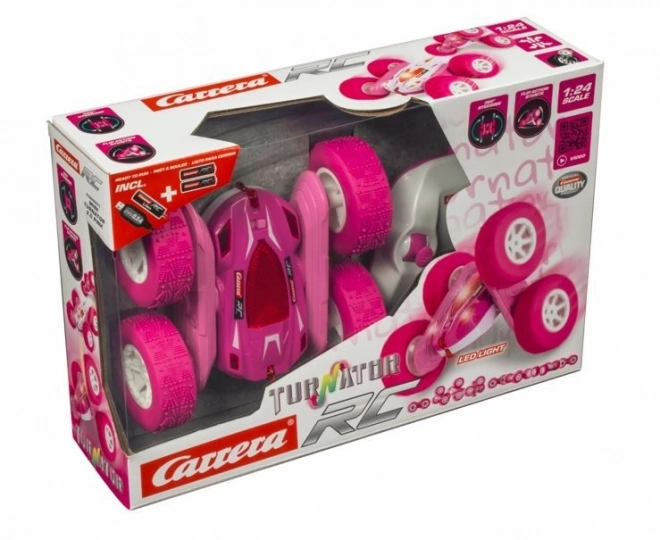 RC pojazd Mini turnator 2,4 GHz różowy