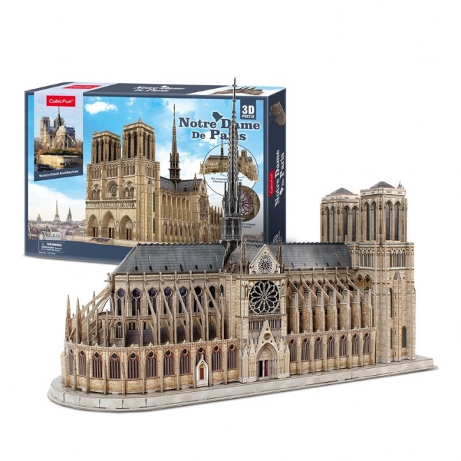 3D puzzle Katedra Notre-Dame od CubicFun