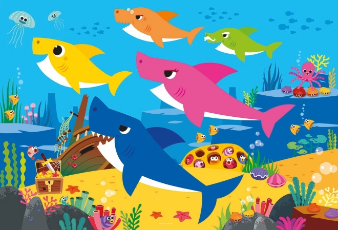 CLEMENTONI Puzzle Baby Shark: Skarb 30 elementów