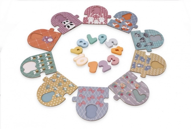 Liczenie puzzle 1-10