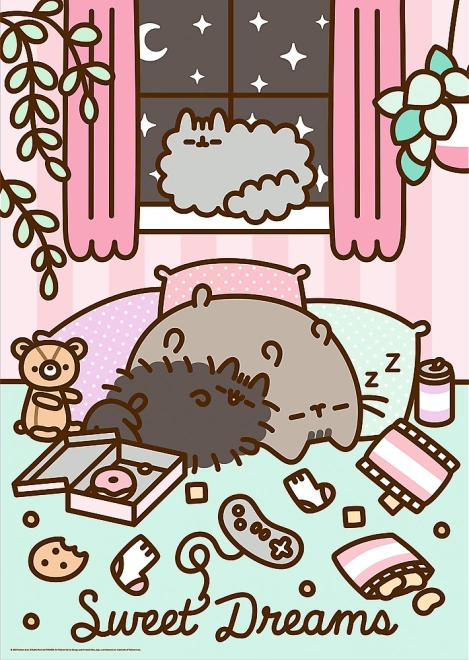 Trefl puzzle Premium Plus Pusheen 1000 elementów