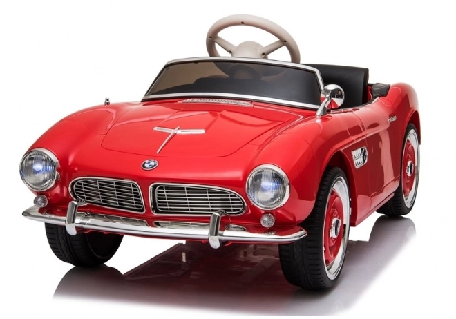 Auto na akumulator BMW Retro czerwone