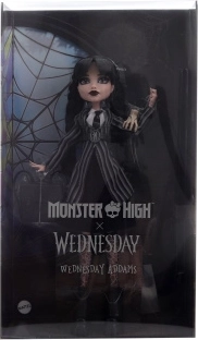 Kolekcjonerska lalka Wednesday Addams MONSTER HIGH