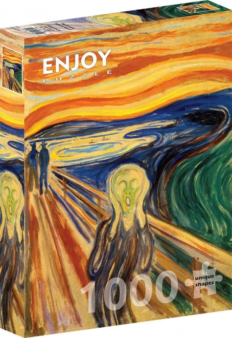 Puzzle Edvard Munch: Krzyk 1000 części