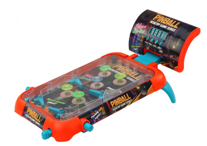 Gra w pinballa z LED światłami i dźwiękami na zręczność