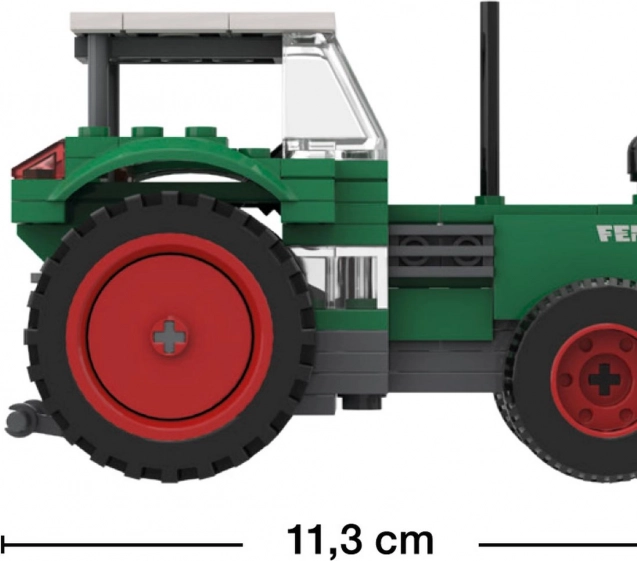 Stavebnica BRIXIES Plus Historyczny Traktor Fendt Farmer 105S