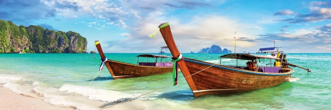 Panoramiczne puzzle Around the World: Krabi, Tajlandia 1000 elementów