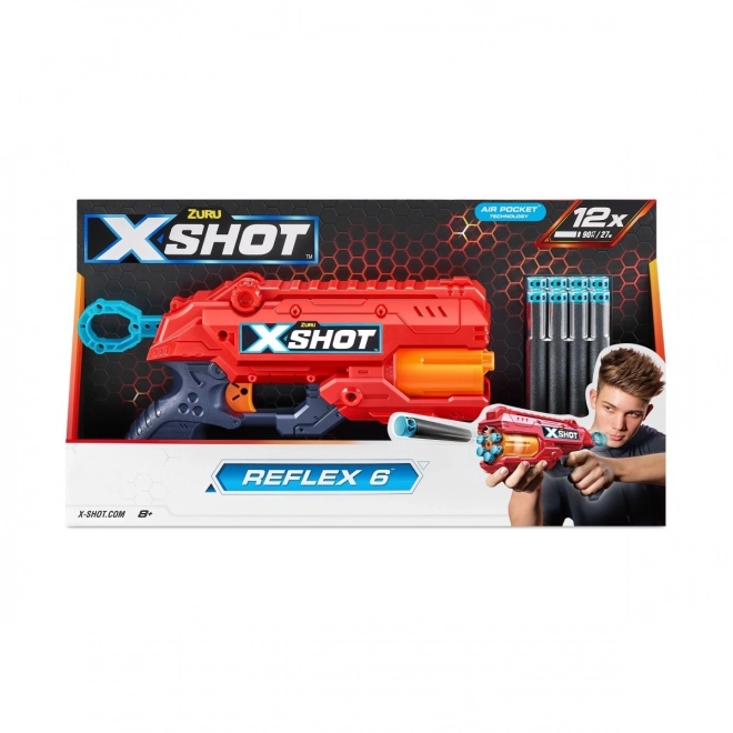 Pistole X-Shot Reflex 6 (12 strzałek)