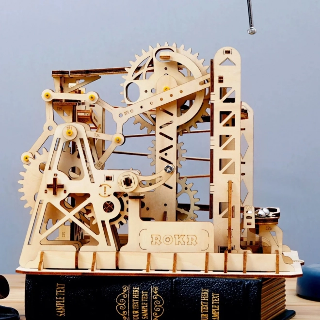 Tor wyścigowy Marble Explorer - 3D drewniana konstrukcja